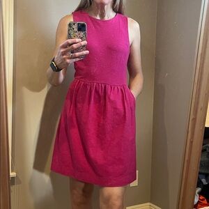 J. Crew Magenta Pink Dress